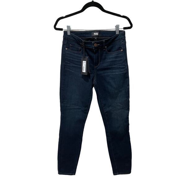 Paige Verdugo Transcend Mid-Rise Ankle Skinny Jeans Size 31 - Picture 7 of 9